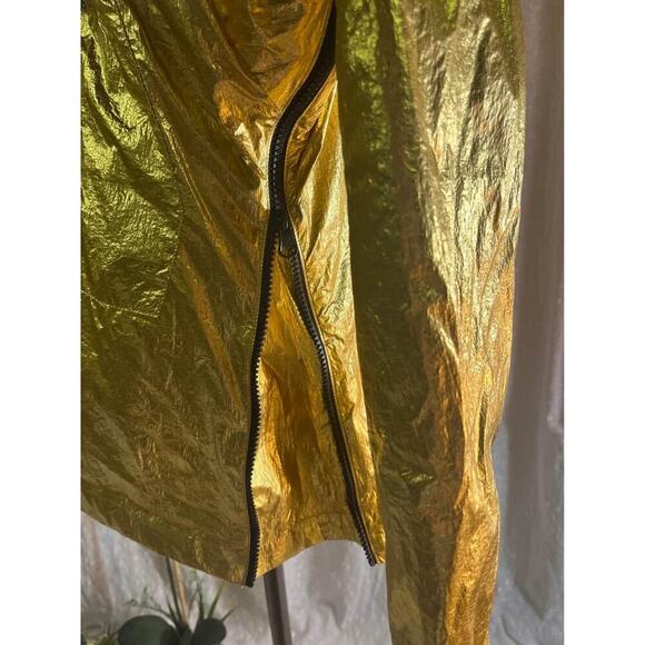 Urban Outfitters Adidas Gold Fontanka Anorak Rare Pullover Lightweight Small - Picture 14 of 16